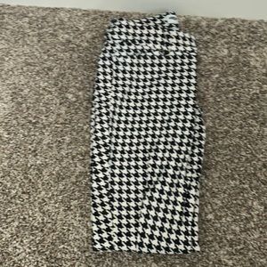 Black and White patterned Jeans